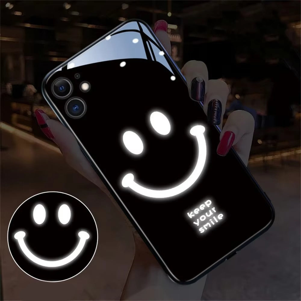 Premium Apple iPhone Case, MagSafe Compatible, Screen and Camera Protection, Ultra Thin, Shockproof, Magnetic, Full Body Coverage, Sound-Reactive LED Light Cover