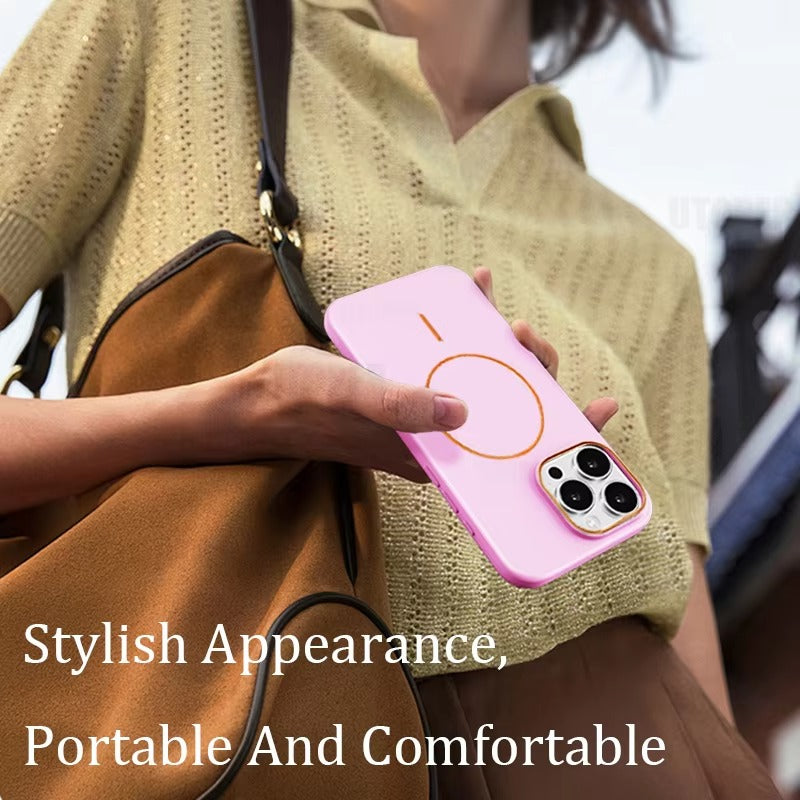 Premium Apple iPhone Case Camera Lens & Screen Protection, Ultra Thin Shockproof Magnetic Full All Around Protection Cover