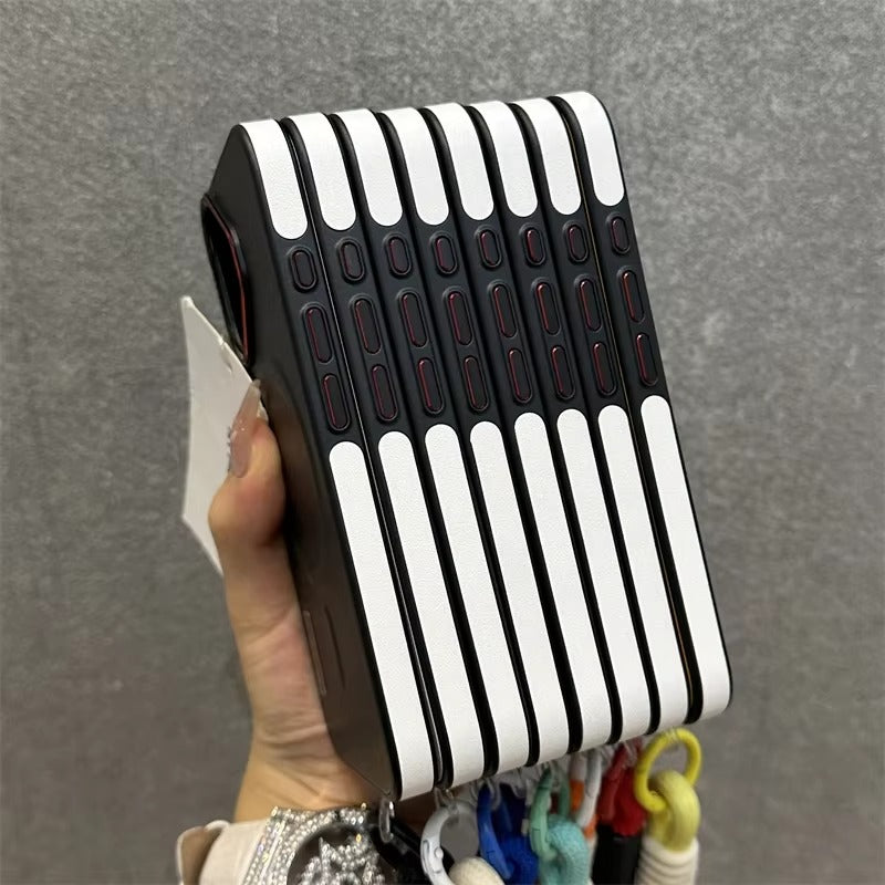 Luxury Apple iPhone Case, MagSafe Compatible, Camera Lens & Screen Protection, Ultra Thin, Shockproof, Magnetic Full All Around Cover – Wireless Charging Lanyard Bumper Case