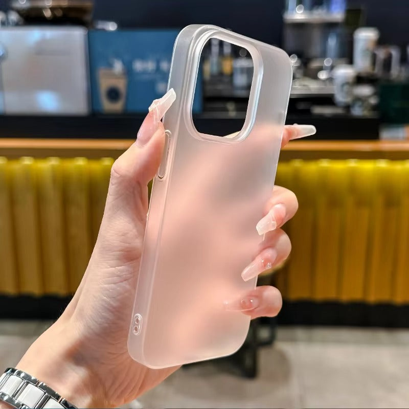 High Quality Apple iPhone Case, MagSafe Compatible, Camera Lens & Screen Protection, Ultra Thin, Shockproof, Magnetic Full All Around Cover – Matte Translucent Hard PC Case with Slim Skin Back for Durable Protection