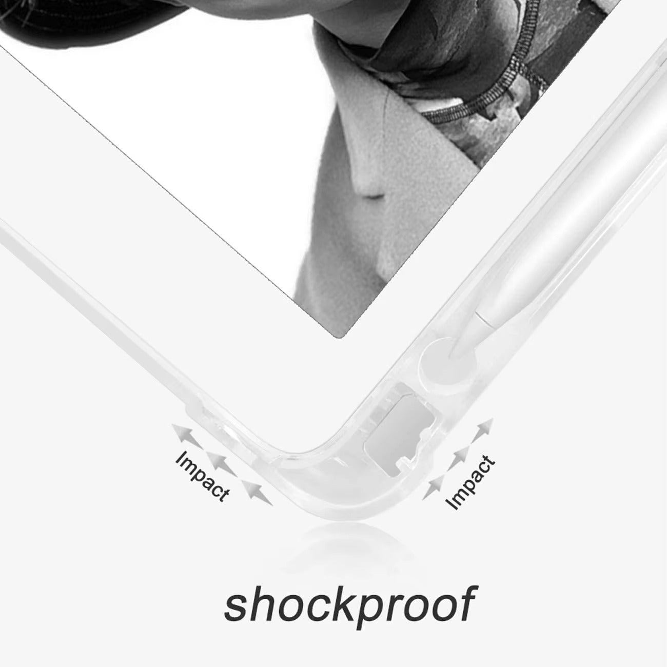 High Quality iPad Case with Pencil Holder Magnetic Cover, Auto Sleep/Wake, Compatible with 10.2", 10.5", 10.9", 11" Tablets