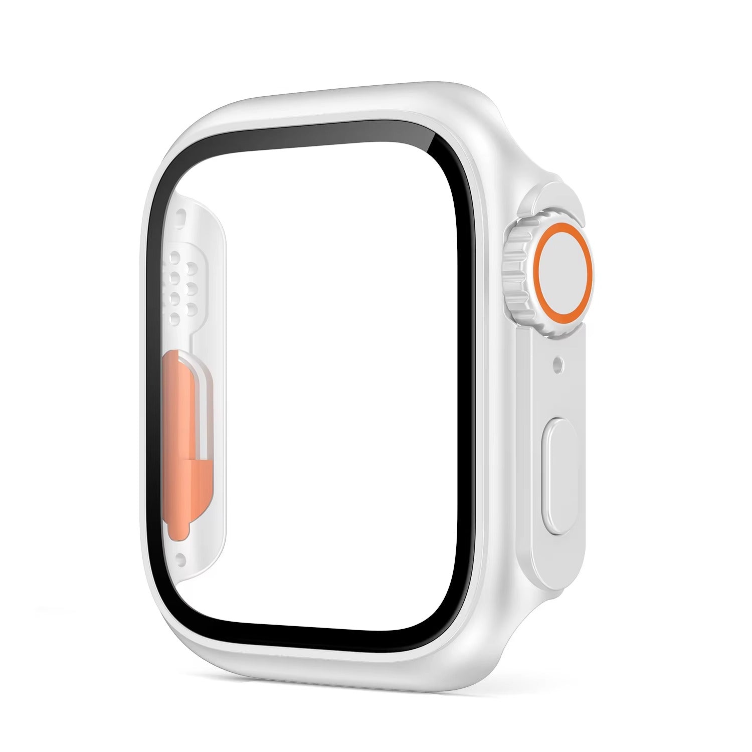 Premium Smartwatch Case with Tempered Glass – Full Cover Shockproof Screen Protector, Ultra-Thin Touch-Sensitive Bumper for 40mm 41mm 44mm 45mm