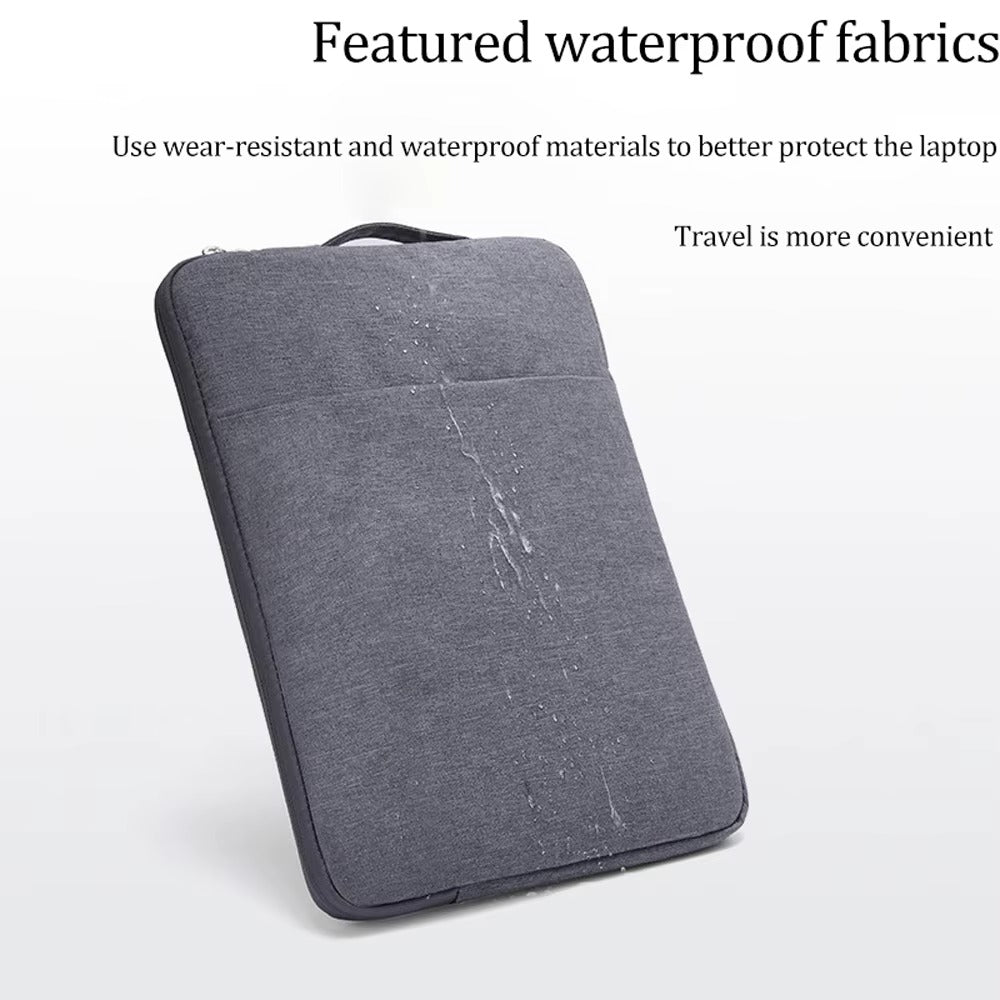 High-Quality Denim Laptop Sleeve for MacBook Air M1, M2, 12, 13.3, 14, 15 – Inner Protective Bag for MacBook Pro