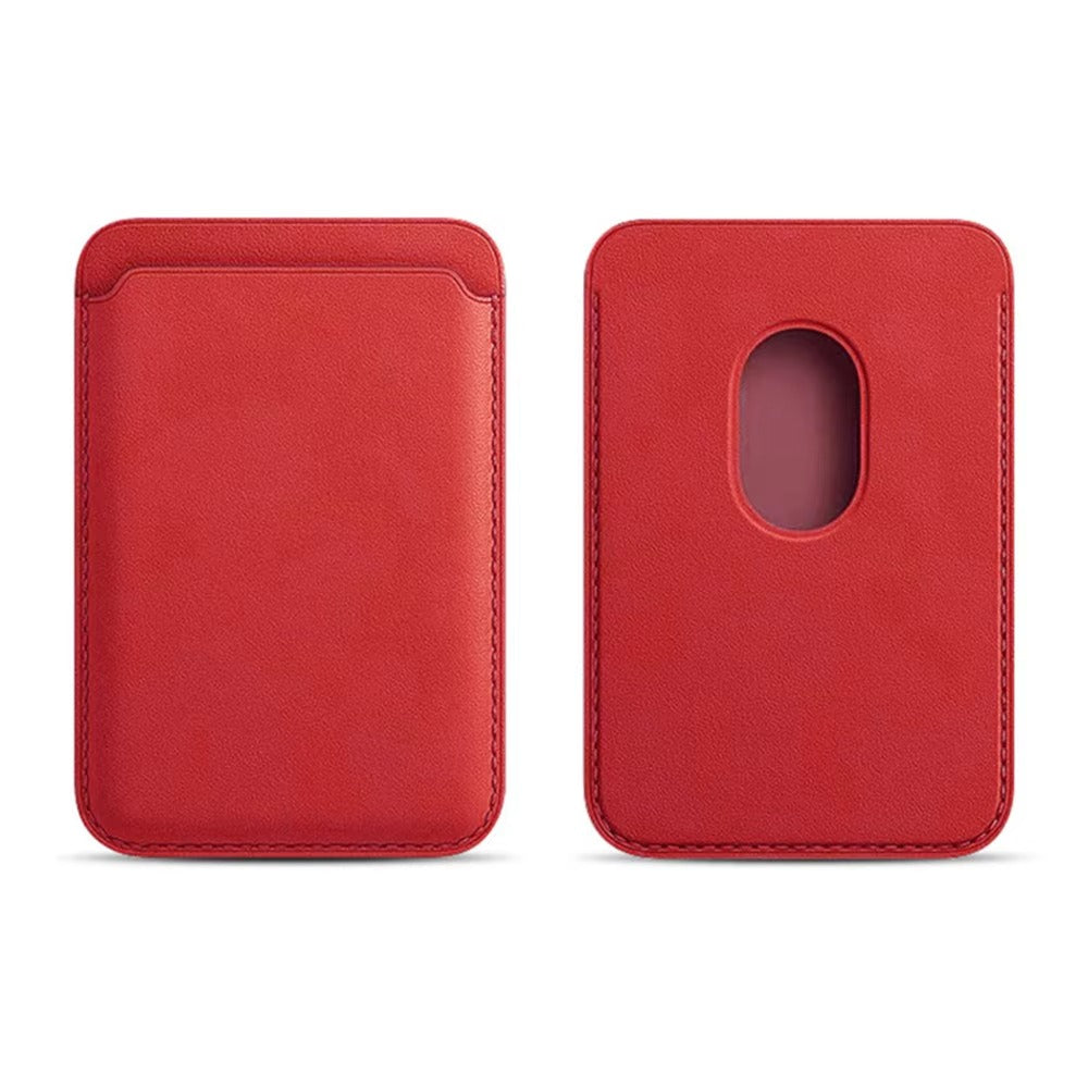 Premium Magnetic Leather Wallet for MagSafe – Slim Card Holder Case with RFID Block, Strong Magnet, Anti-Scratch, Non-Slip, Compatible with iPhone & Samsung
