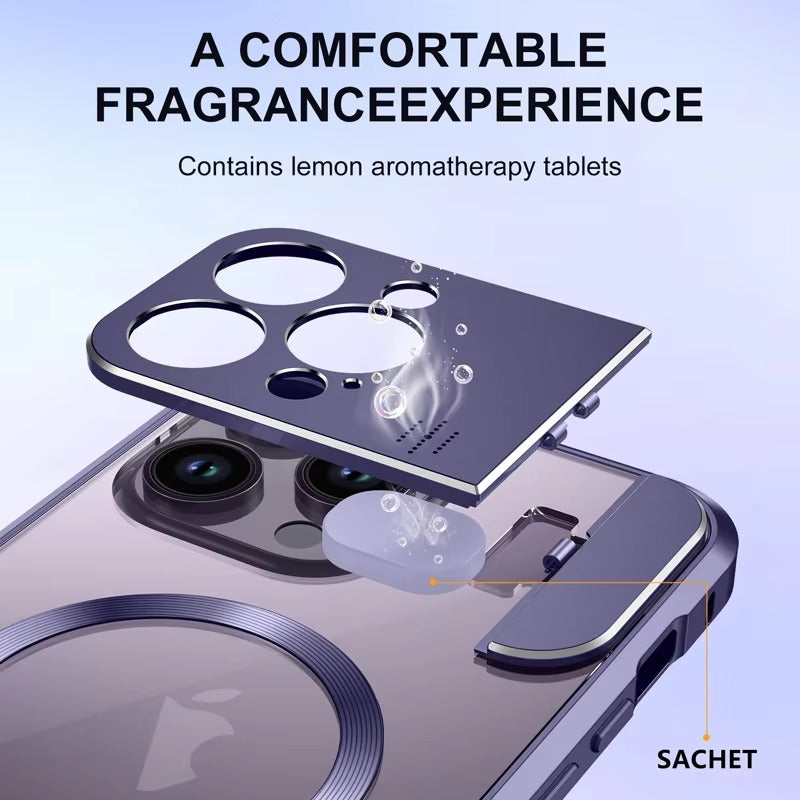Luxury Magnetic Apple iPhone Case, MagSafe Compatible, Ultra Thin Shockproof Full Protection Cover with Wireless Charging