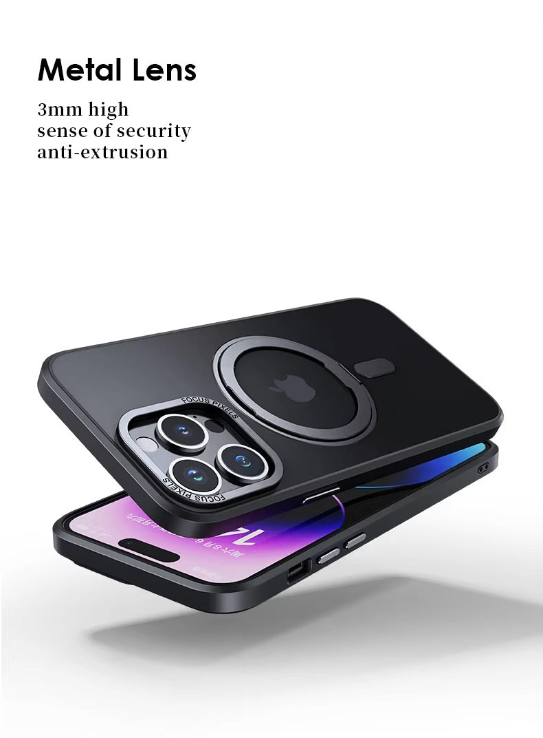 Luxury Apple iPhone Case Compatible, Camera Lens & Screen Protection, Ultra Thin Shockproof Full All Around Protection Cover