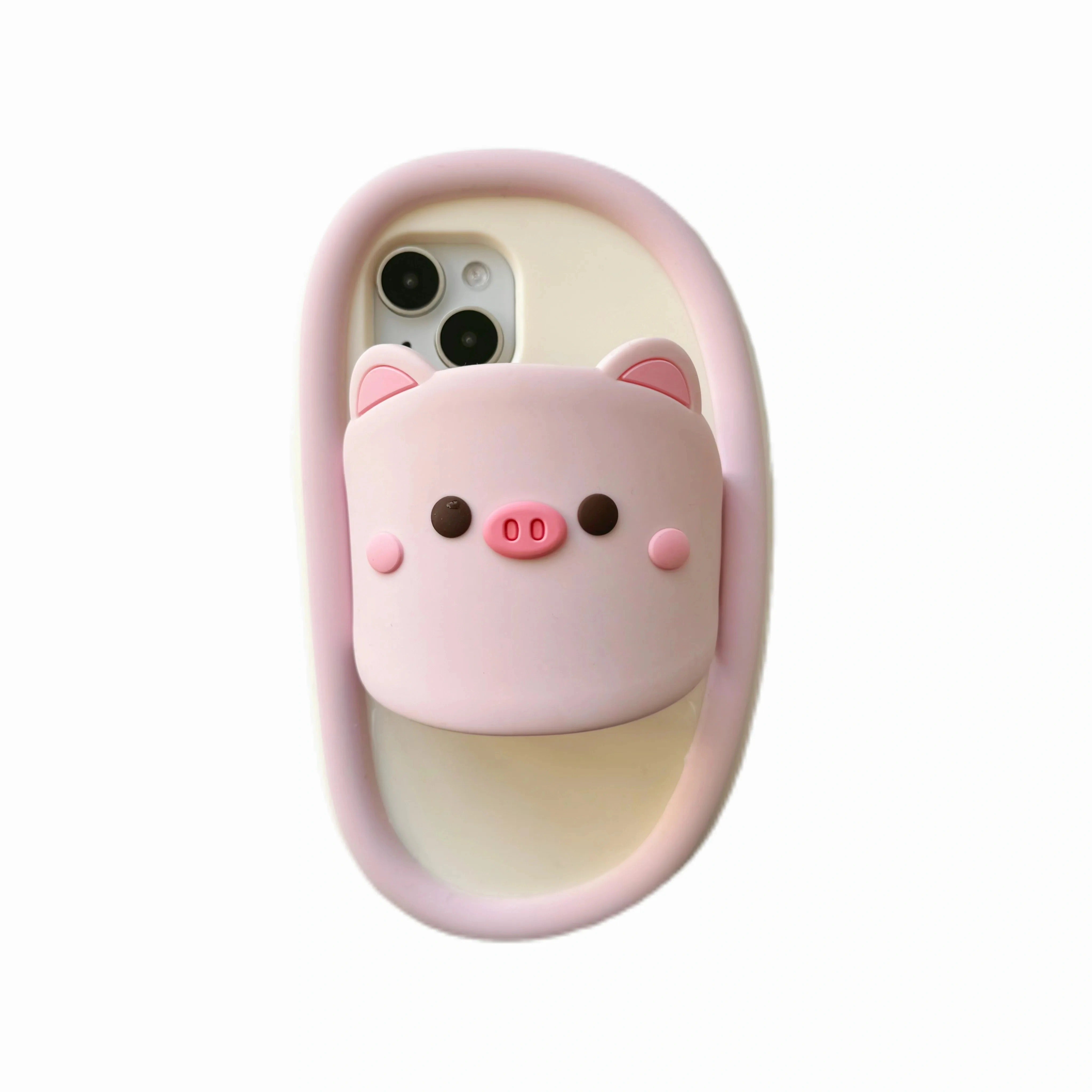 Premium Apple iPhone Case, MagSafe Compatible, Camera Lens and Screen Protection, Ultra Thin, Shockproof, Magnetic, Full All Around Protection, 3D Slippers Animal Cover