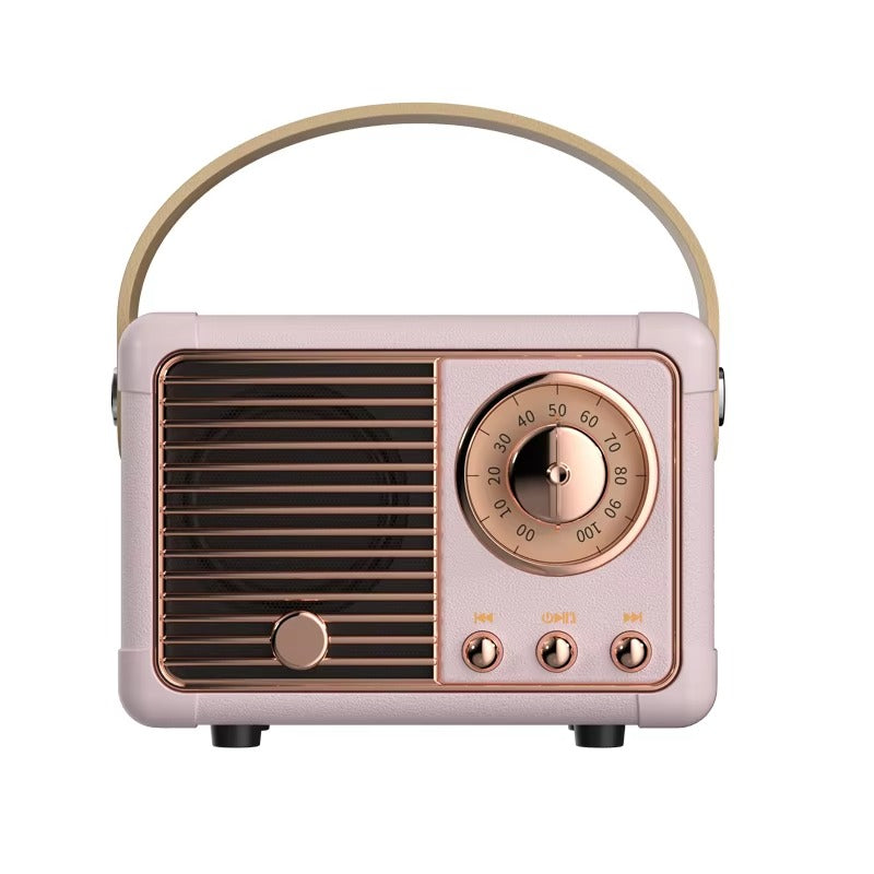 High Quality Portable Bluetooth Speaker for iPhone, Waterproof Wireless Subwoofer, Outdoor Loud Music Box with Deep Bass for Car and Home Use