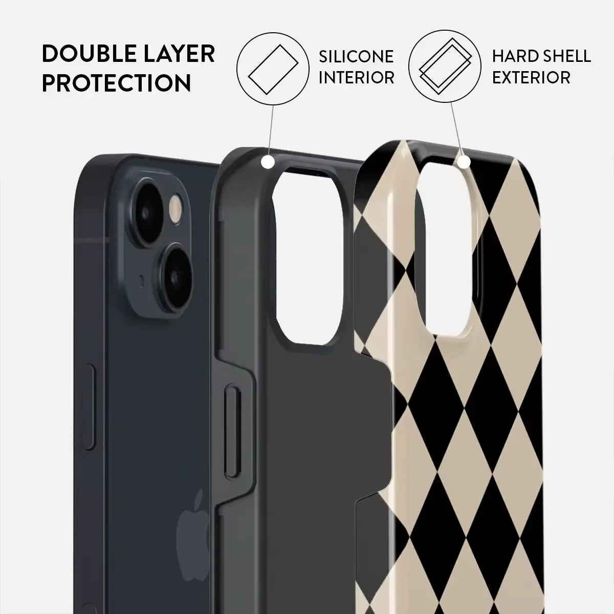 Luxury Apple iPhone Case Camera Lens & Screen Protection, Ultra Thin Shockproof Magnetic Full All Around Protection