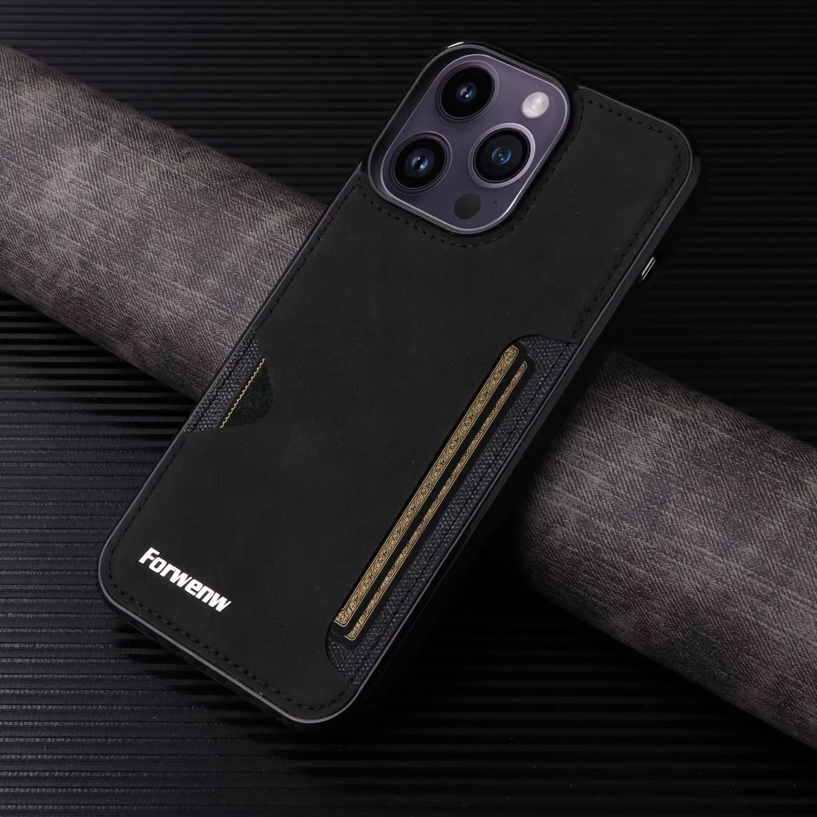 Luxury Apple iPhone Case, MagSafe Compatible, Camera Lens and Screen Protection, Ultra Thin, Shockproof, Magnetic, Full All Around Protection, Retro Leather Wallet Cover