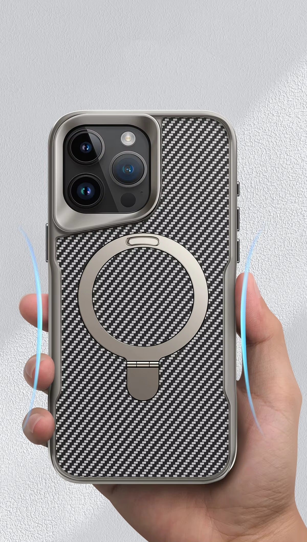 Premium Apple iPhone Case, Camera Lens & Screen Protection, Ultra Thin Shockproof Magnetic Full All Around Protection Cover