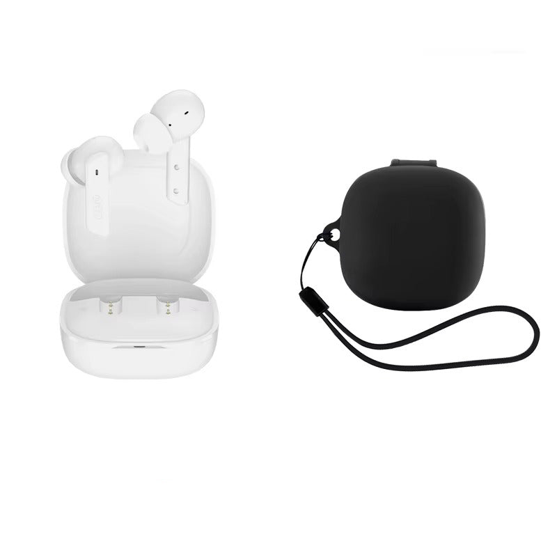 Premium, ANC Wireless Headphones – Bluetooth 5.2 Earphones with 6-Mic ENC, HD Call, Transparency Mode for Apple iPhone