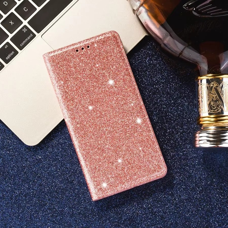 Luxury Apple iPhone Case, MagSafe Compatible, Camera Lens and Screen Protection, Ultra Thin, Shockproof, Magnetic, Full All Around Protection, Bling Wallet Leather Cover