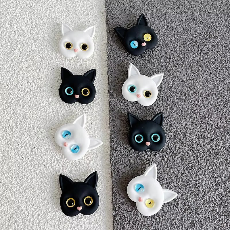 3D Cat Phone Grip Holder – Korean INS Style,Finger Ring Mount for Apple iPhone, and Other Mobile Phone Accessories