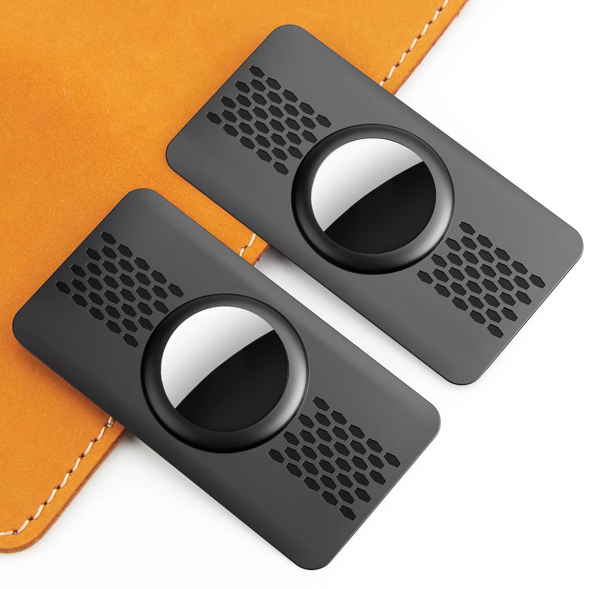 Premium Slim AirTag Wallet Case – Ultra-Thin Credit Card Holder Anti-Lost GPS Tracker Cover, Durable ABS Material, Lightweight Protective Sleeve for Wallets