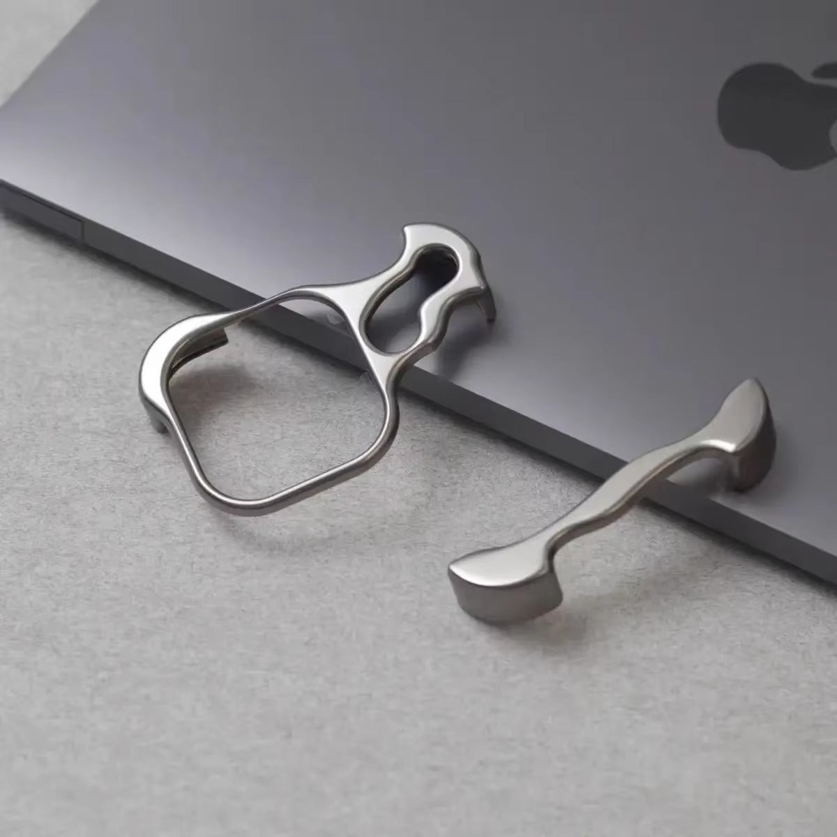 Luxury Metal Bumper Apple iPhone Case, MagSafe Compatible, Ultra Thin Magnetic Irregular Aluminum Frame and Lens Film Guard