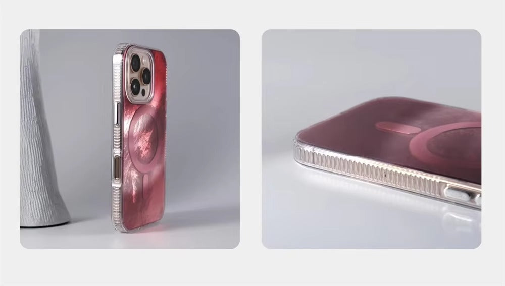 Luxury Apple iPhone Case Camera Lens & Screen Protection, Ultra Thin Shockproof Magnetic Full All Around Protection Cover