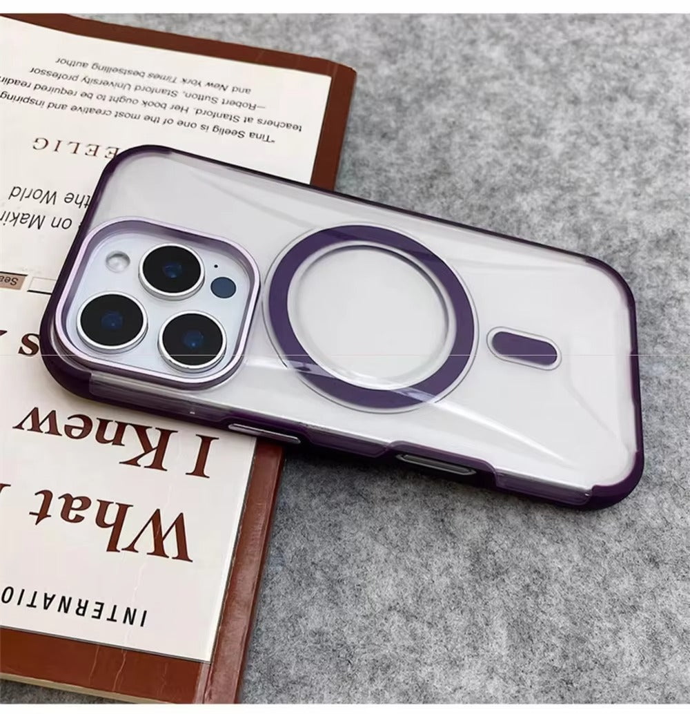 Robust Apple iPhone Case, Camera Lens & Screen Protection, Ultra Thin Shockproof Magnetic Full All Around Protection Cover
