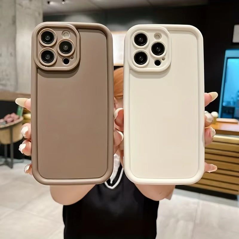 Luxury Apple iPhone Case, MagSafe Compatible, Camera Lens & Screen Protection, Ultra Thin, Shockproof, Magnetic Full All Around Cover – Candy Color Silicone Case with Soft Touch Finish & Full Protection