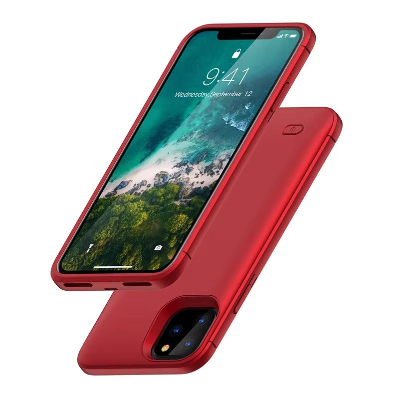 Premium Apple iPhone Case MagSafe Compatible, Camera Lens & Screen Protection, Ultra Thin Shockproof Magnetic Full All Around Protection Cover with 10000mAh Charging Power Bank