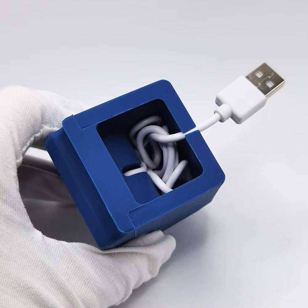 Premium Retro Charging Stand for Smartwatch – Desktop Silicone Dock Holder with Cable Slot, Nightstand Mode Compatible