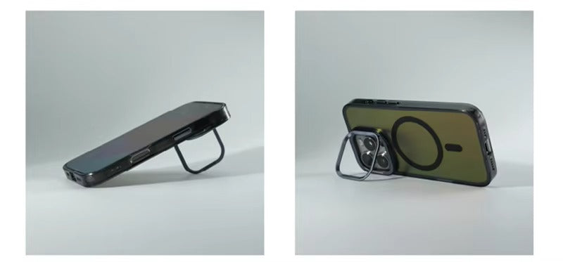 Luxury Apple iPhone Case, Camera Lens & Screen Protection, Ultra Thin Shockproof Magnetic Full All Around Protection Cover