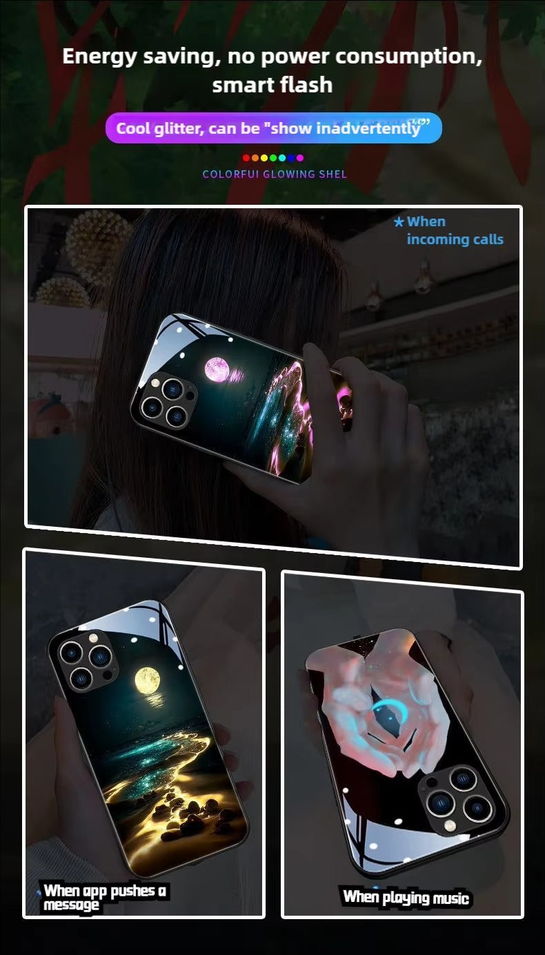 Premium Apple iPhone Case, MagSafe Compatible, Camera Lens and Screen Protection, Ultra Thin, Shockproof, Magnetic, Full All Around Protection, Flash Call LED Cover