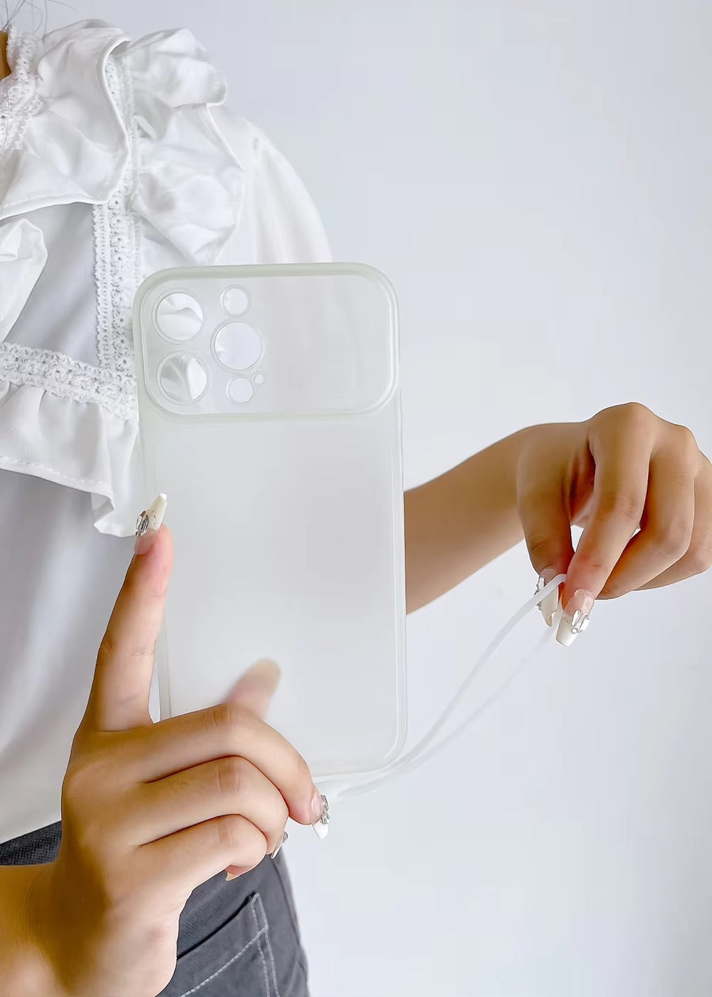 Luxury Apple iPhone Case, MagSafe Compatible, Camera Lens and Screen Protection, Ultra Thin, Shockproof, Magnetic, Full All Around Protection, Luminous Clear Silicone Cover