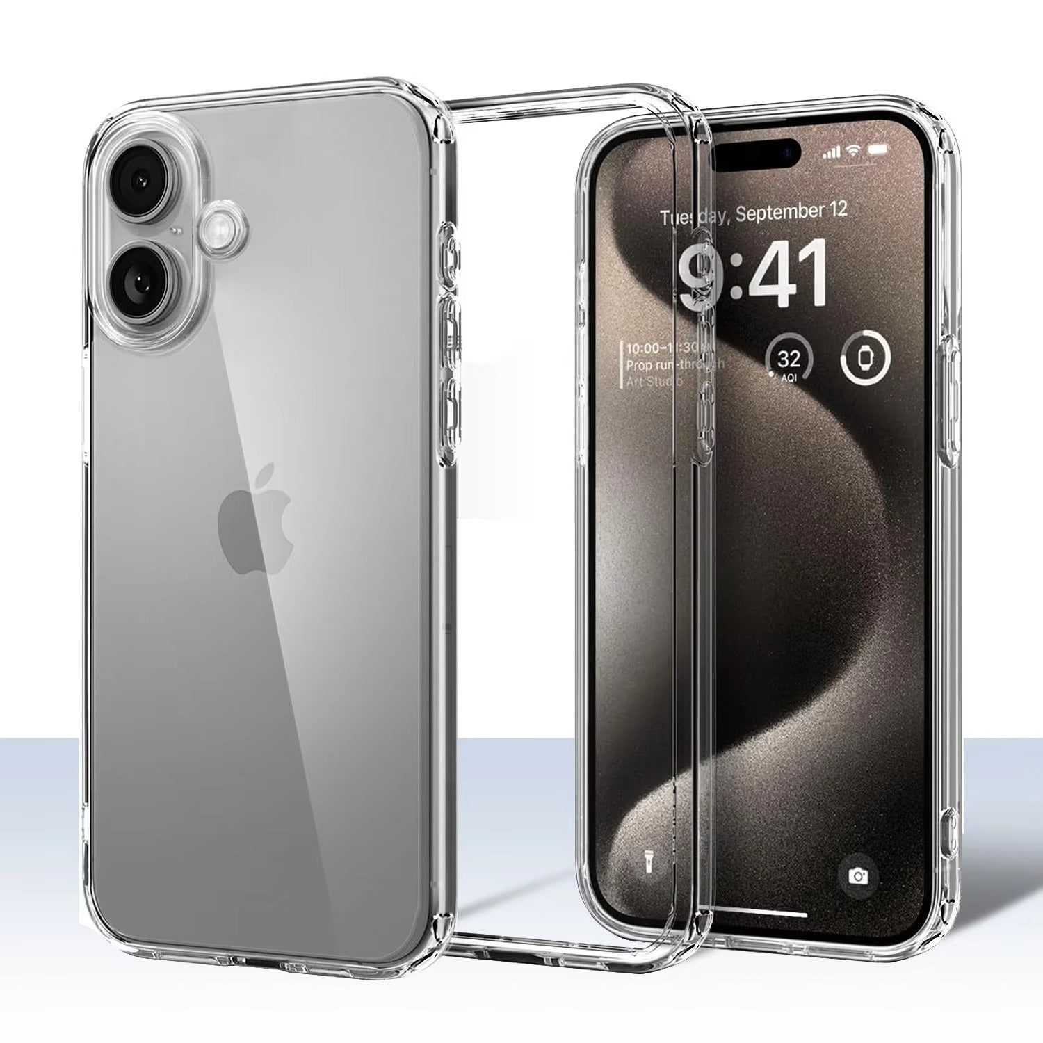 High Quality Apple iPhone Case, MagSafe Compatible, Camera Lens & Screen Protection, Ultra Thin, Shockproof, Magnetic Full All Around Cover – Transparent Soft TPU Gel Case with Crystal Clear Silicone Protection