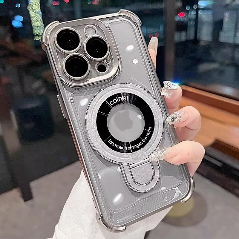 Luxury Apple iPhone Case Compatible, Camera Lens & Screen Protection, Ultra Thin Shockproof Full All Around Protection Cover