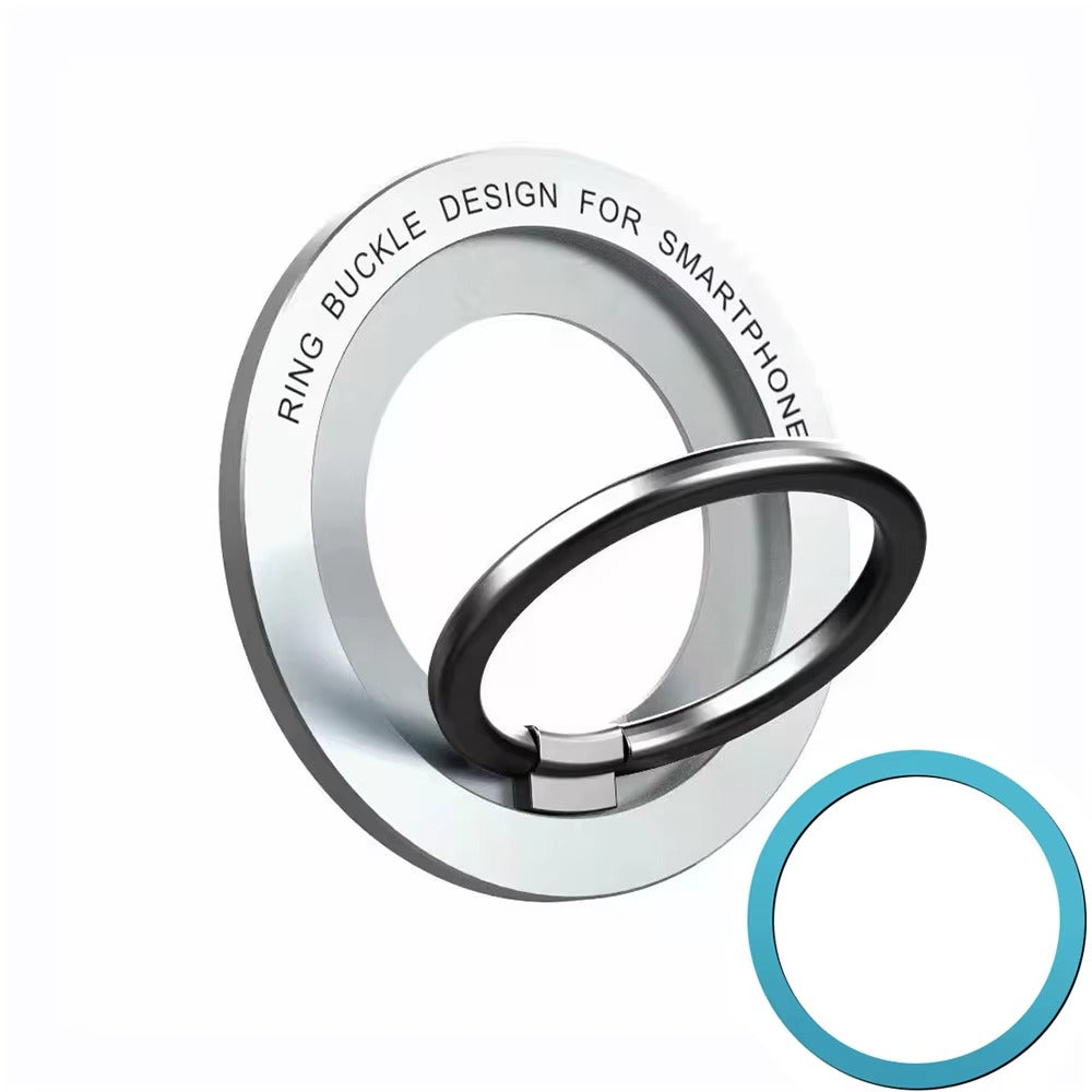 Premium, Magnetic Phone Ring Holder for MagSafe – Detachable, 360° Rotating Grip Stand, Compatible with Apple iPhone