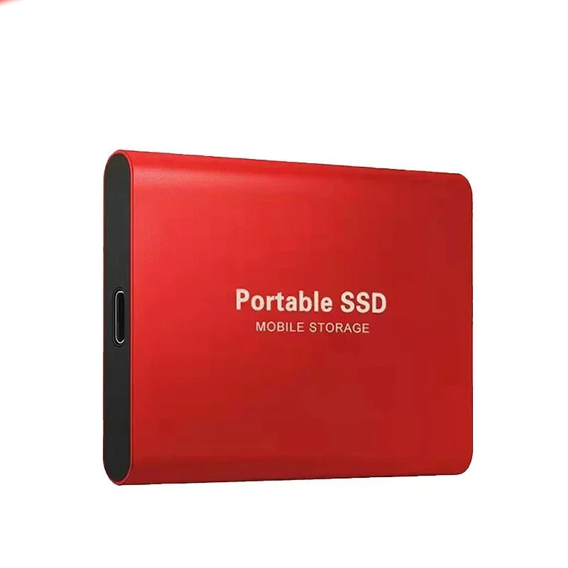 High-Speed External SSD 1TB 2TB – Portable USB 3.1 Solid State Drive, Ultra Slim, Shockproof, Waterproof, Type-C & USB Compatible for Mac/Windows PCs