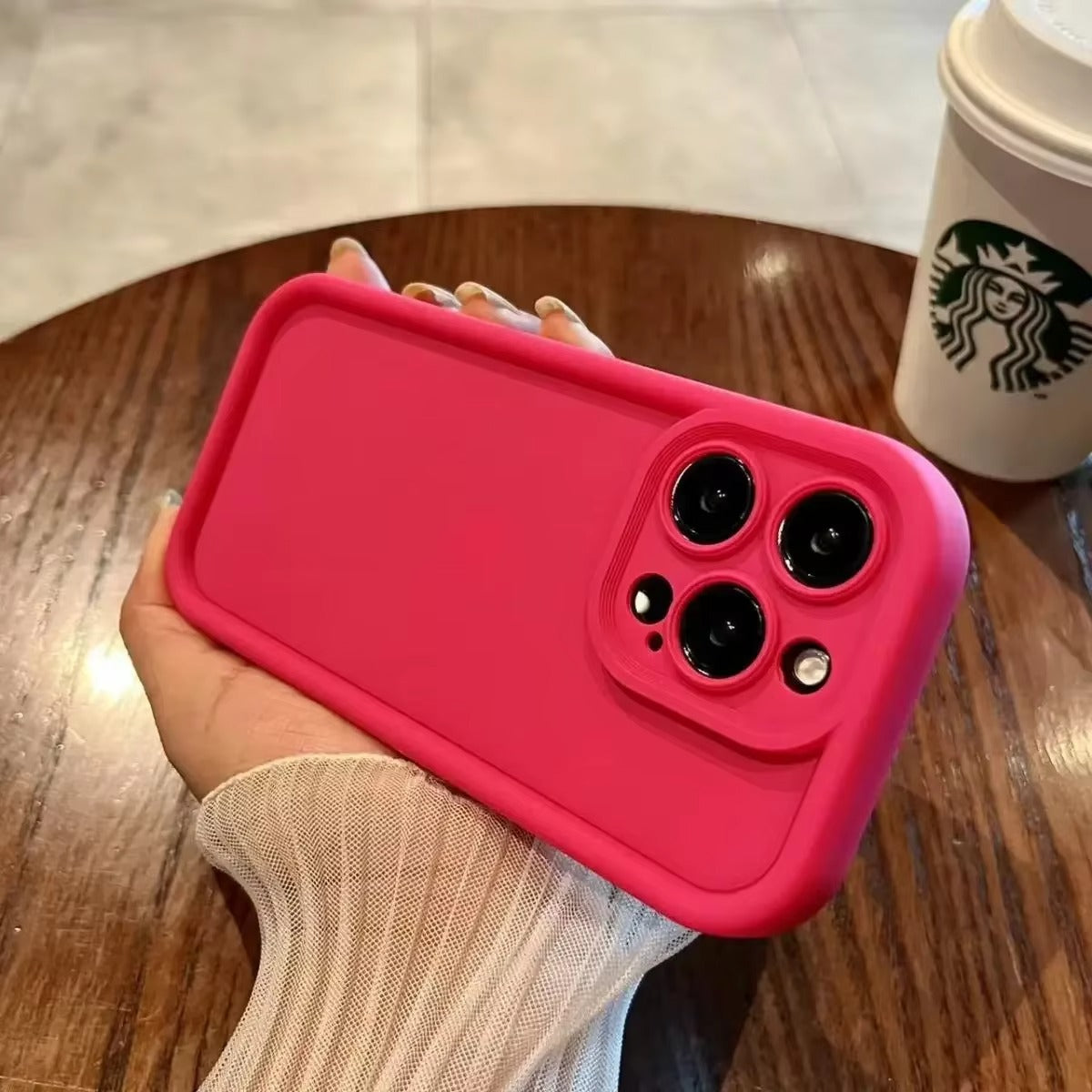 Luxury Apple iPhone Case, MagSafe Compatible, Camera Lens & Screen Protection, Ultra Thin, Shockproof, Magnetic Full All Around Cover – Candy Color Silicone Case with Soft Touch Finish & Full Protection