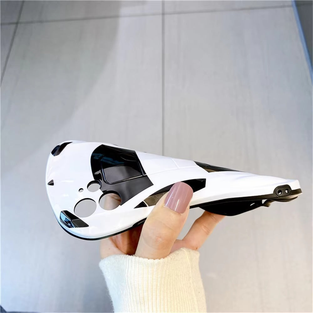 Luxury Apple iPhone Case, MagSafe Compatible, Camera Lens and Screen Protection, Ultra Thin, Shockproof, Magnetic, Full All Around Protection, 3D Sports Car Soft Cover