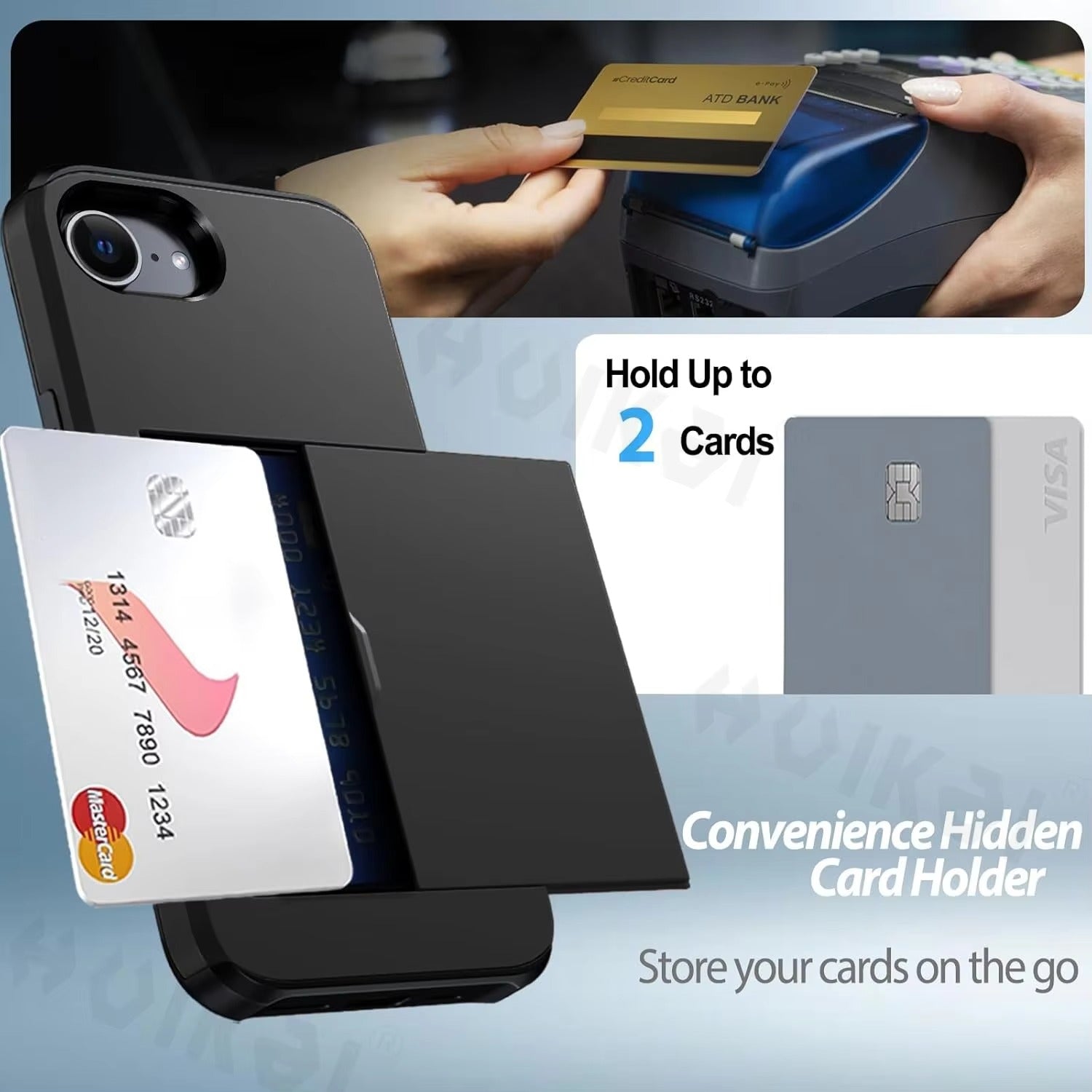 Robust Apple iPhone Case, MagSafe Compatible, Camera Lens and Screen Protection, Ultra Thin, Shockproof, Magnetic, Full All Around Protection, Slide Card Wallet Cover