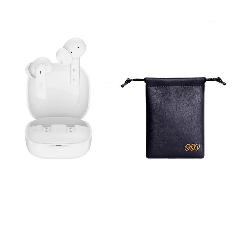 Premium, ANC Wireless Headphones – Bluetooth 5.2 Earphones with 6-Mic ENC, HD Call, Transparency Mode for Apple iPhone