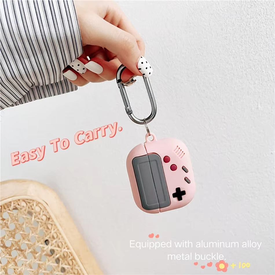 High-Quality Silicone Case for AirPods 3, and Pro – Fun, Game-Inspired Protective Cover, Shockproof Shell for 3rd Gen, Wireless Charging Case