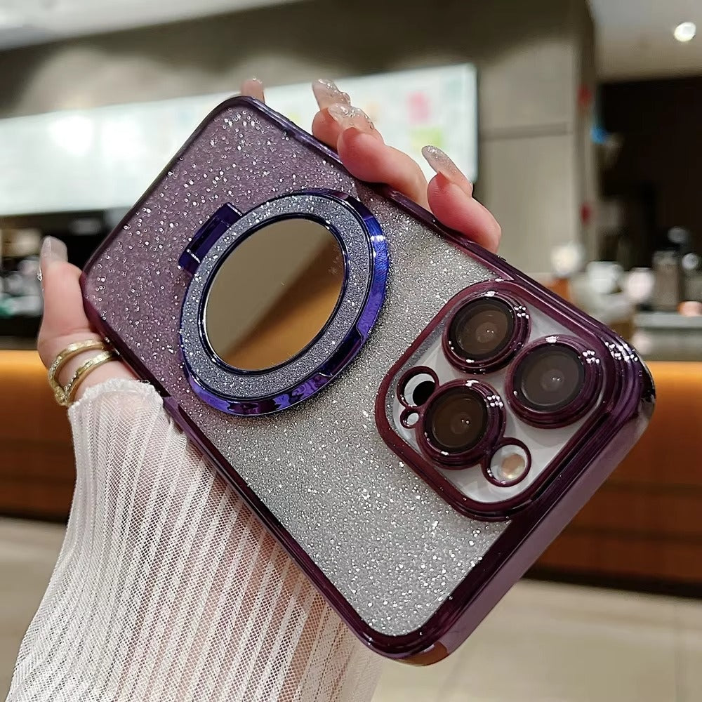 Luxury Apple iPhone Case, Camera Lens & Screen Protection, Ultra Thin Shockproof Magnetic Full All Around Protection Cover