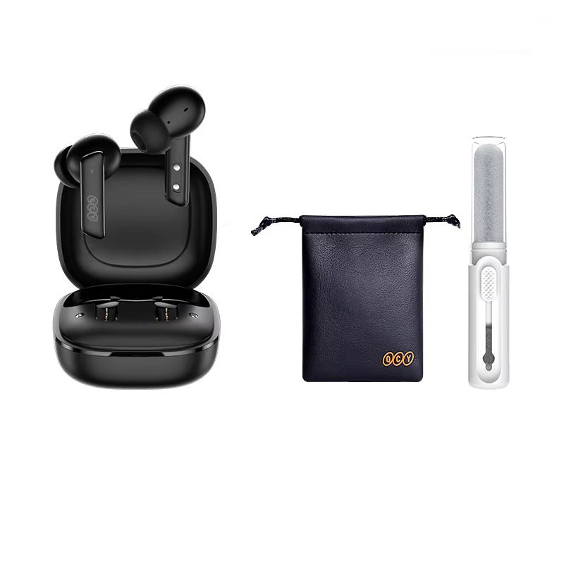 Premium, ANC Wireless Headphones – Bluetooth 5.2 Earphones with 6-Mic ENC, HD Call, Transparency Mode for Apple iPhone