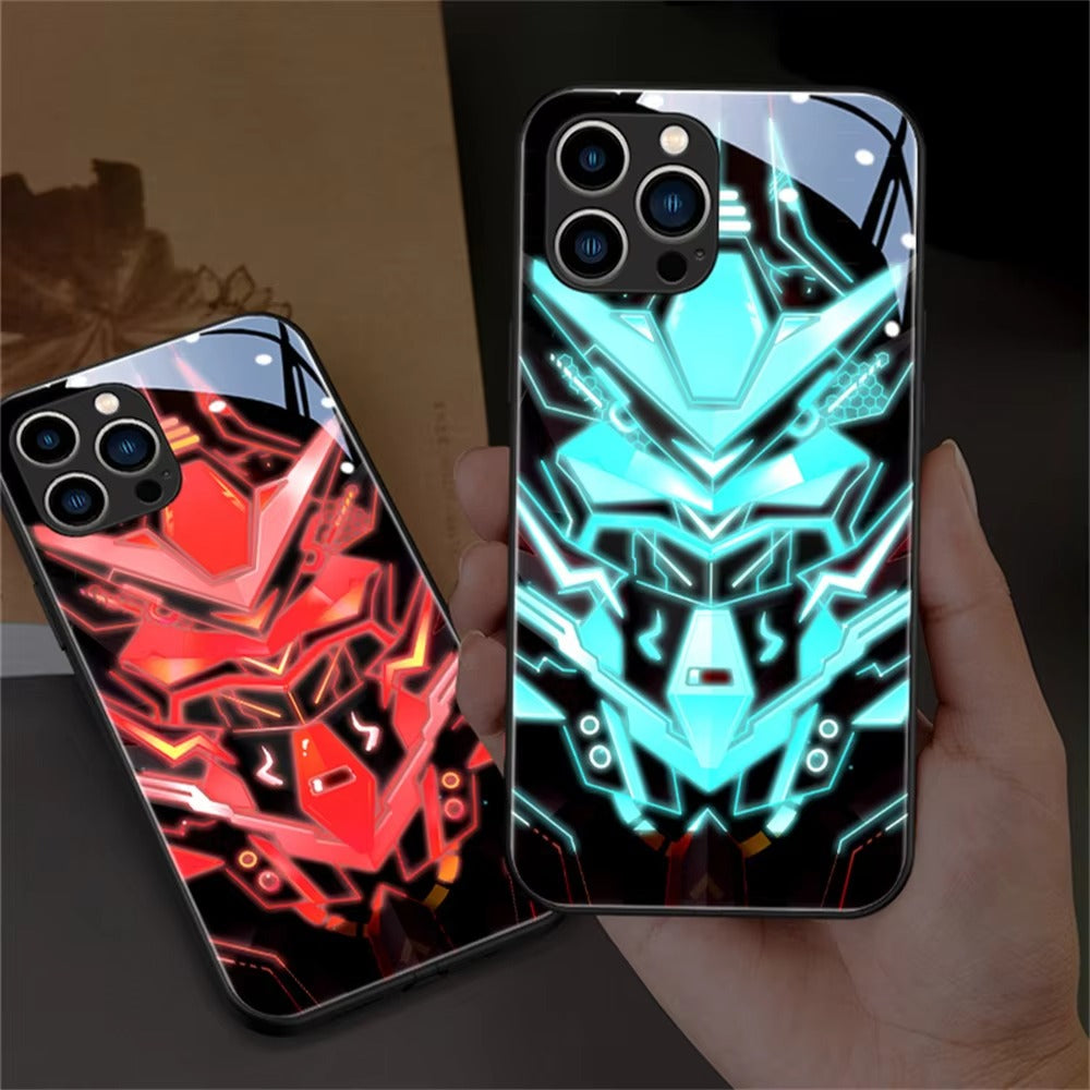 Premium Apple iPhone Case, MagSafe Compatible, Camera Lens and Screen Protection, Ultra Thin, Shockproof, Magnetic, Full All Around Protection, LED Glowing Armor Cover