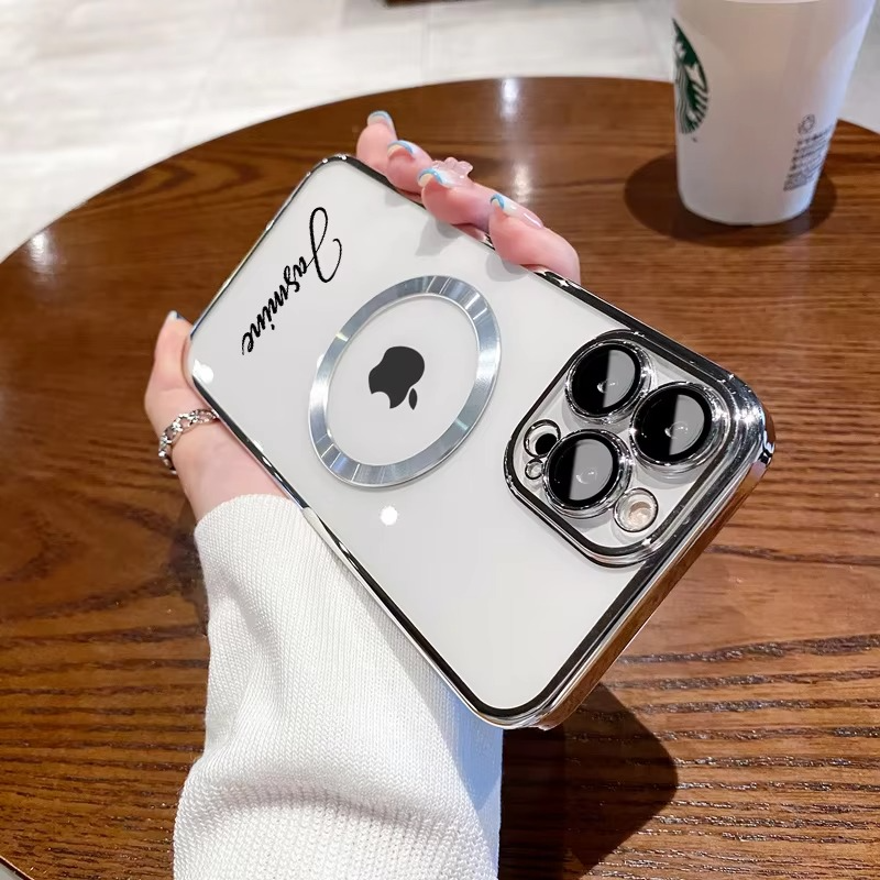 Luxury Apple iPhone Case, MagSafe Compatible, Camera Lens and Screen Protection, Ultra Thin, Shockproof, Magnetic, Full All