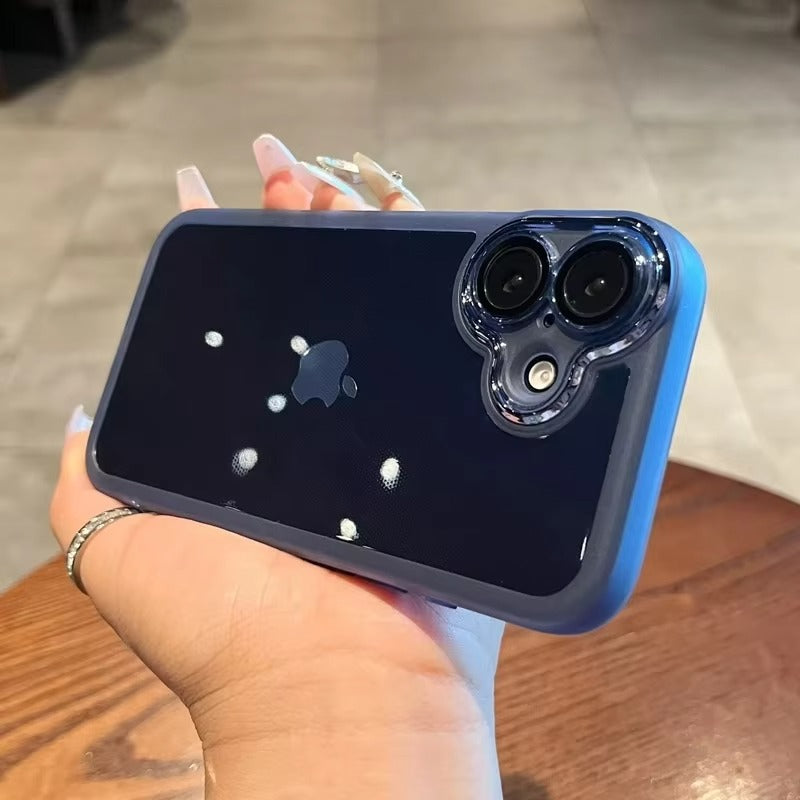 Luxury Apple iPhone Case MagSafe Compatible, Camera Lens & Screen Protection, Cover with Matte Clear Hard PC Shell