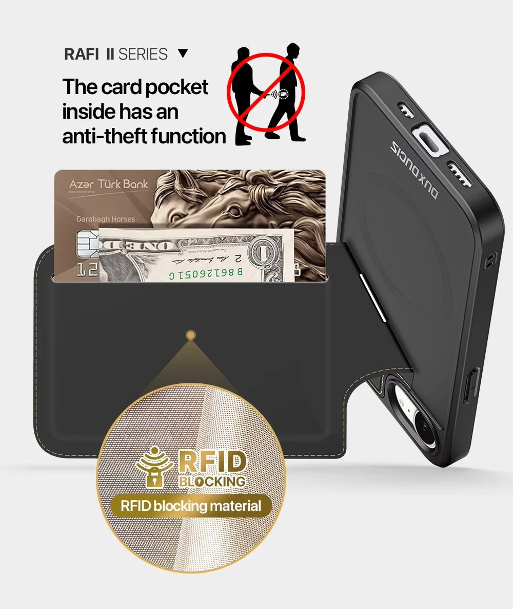 Luxury Apple iPhone Case, MagSafe Compatible, Camera Lens and Screen Protection, Ultra Thin, Shockproof, Magnetic, Full All Around Protection, PU Leather Wallet Cover