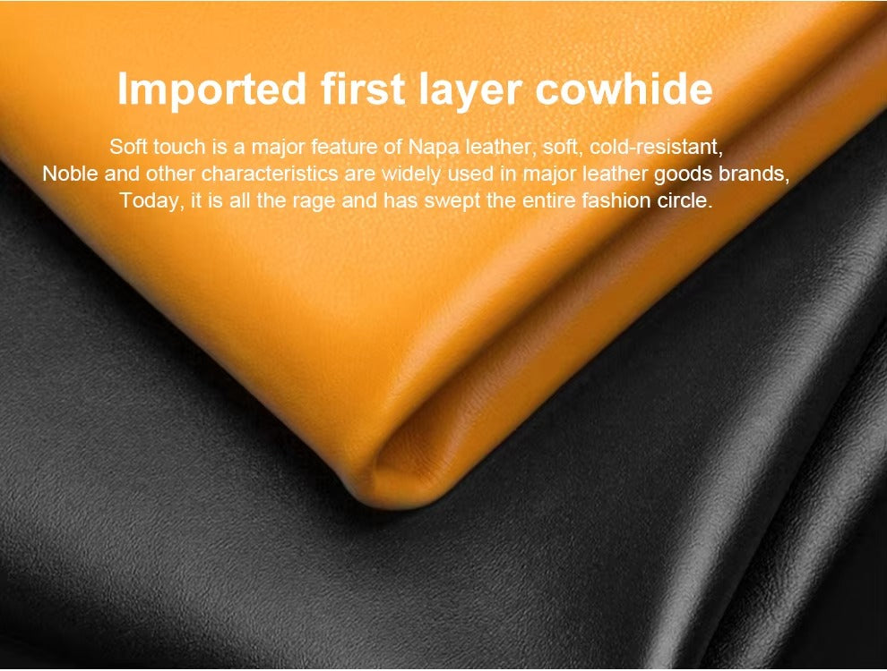 Premium Genuine Leather iPhone Case – 360° Full Protection, Luxury Armor Shell, Stylish & Durable Back Cover Case for iPhone