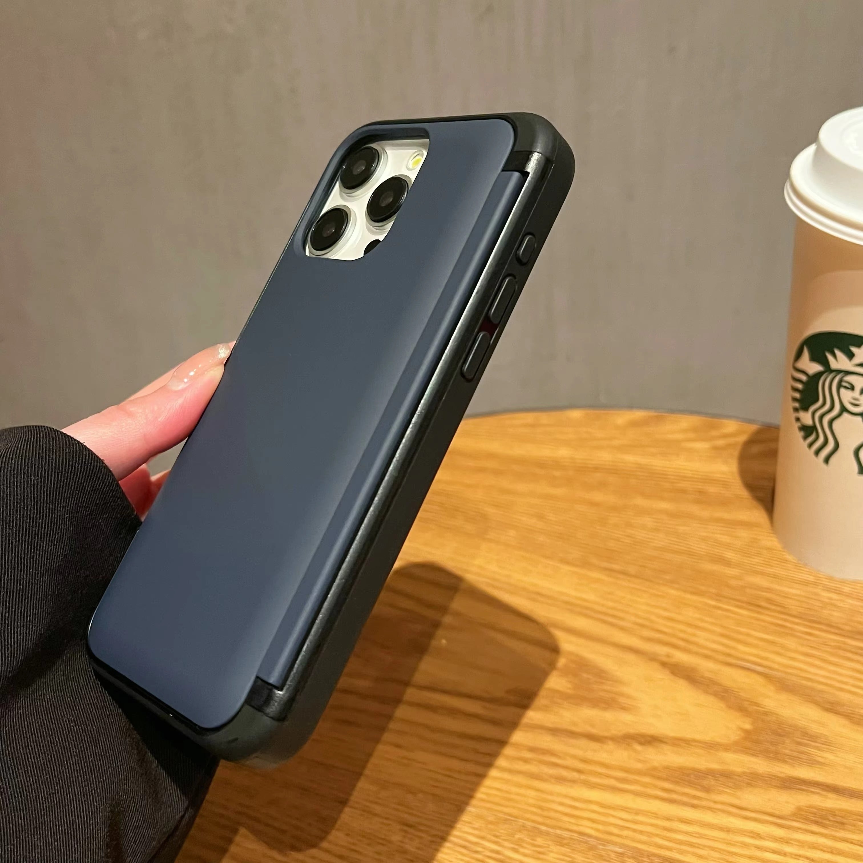 Robust Apple iPhone Case, MagSafe Compatible, Camera Lens and Screen Protection, Ultra Thin, Shockproof, Magnetic, Full All Around Protection, Flip Card Bracket Cover