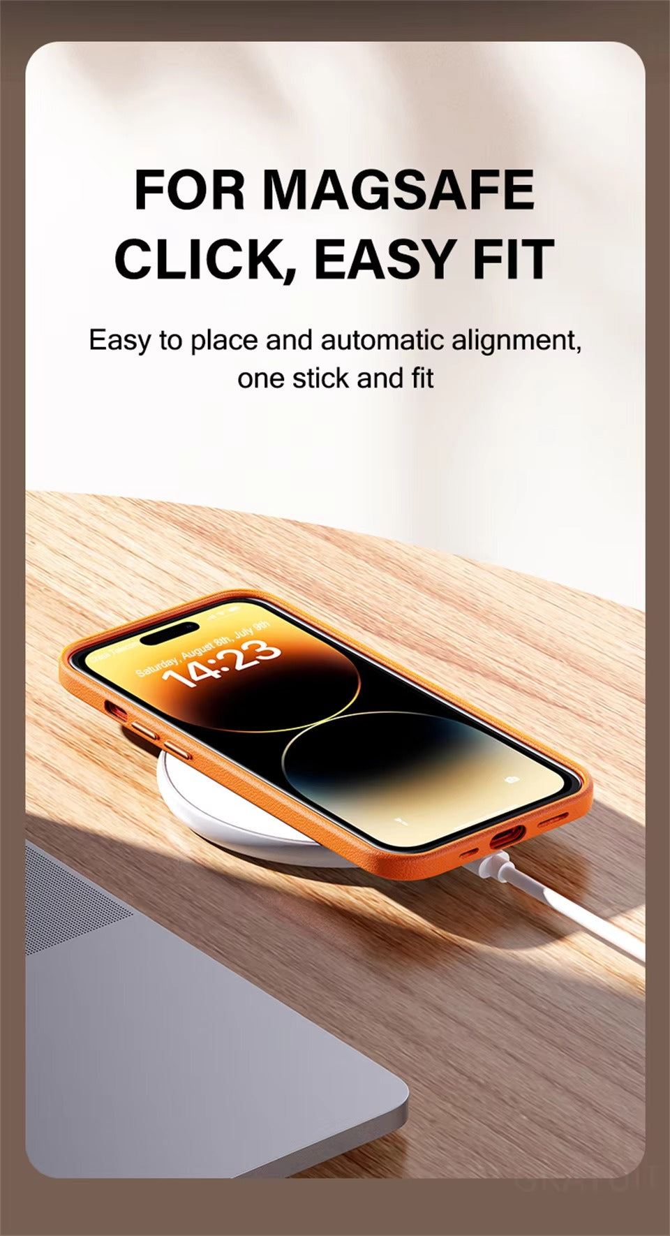 Premium Genuine Leather iPhone Case – 360° Full Protection, Luxury Armor Shell, Stylish & Durable Back Cover Case for iPhone