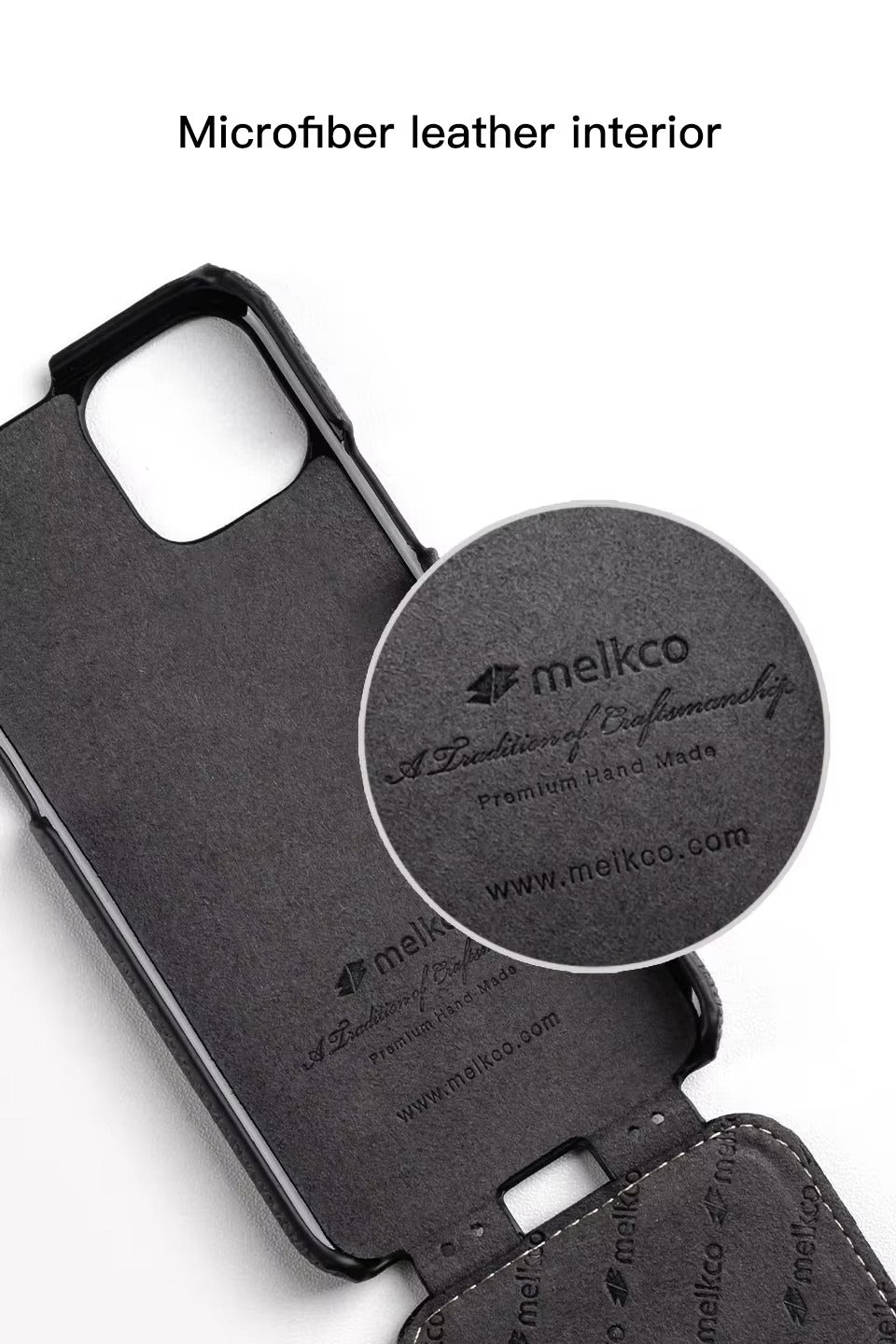 Premium Genuine Leather Flip iPhone Case – 100% Cowhide, Luxury Design, Stylish & Durable Protective Cover | Case for iPhone