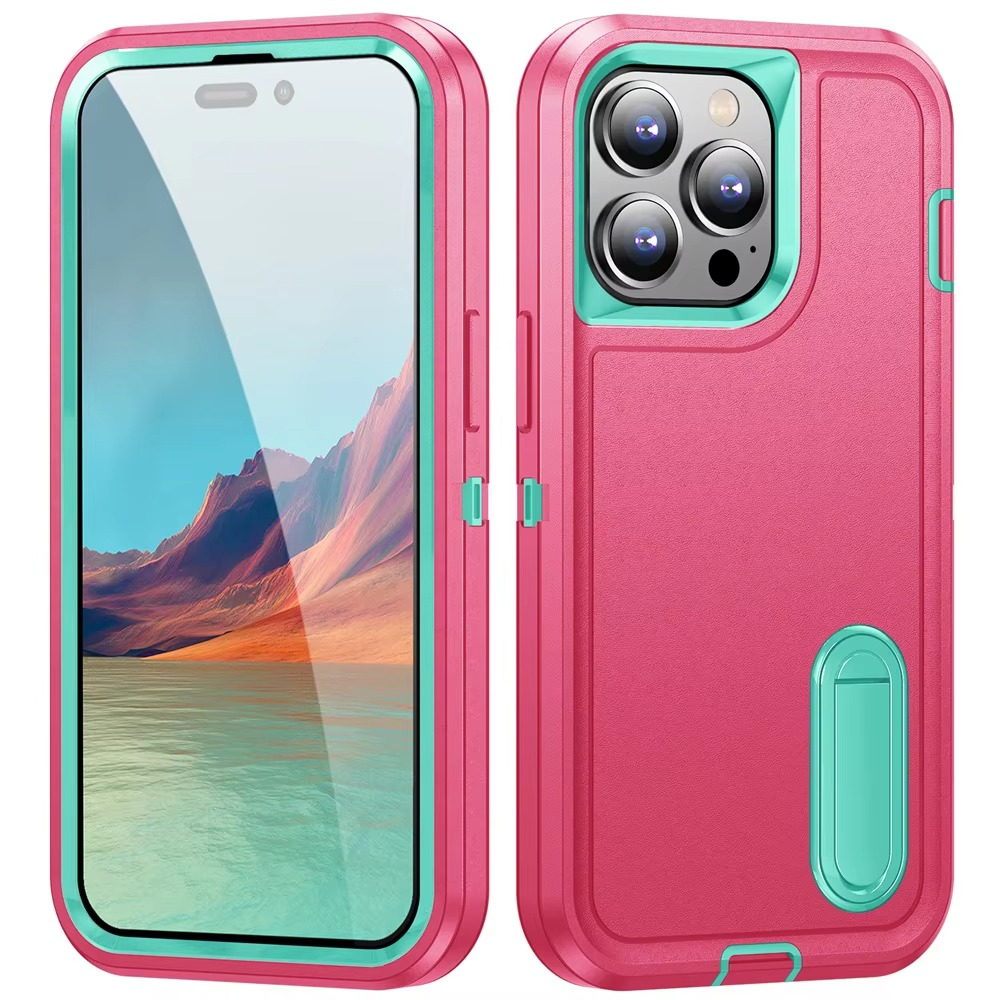 Luxury Apple iPhone Case, MagSafe Compatible, Camera Lens and Screen Protection, Ultra Thin, Shockproof, Magnetic, Full All Around Protection, Dustproof Armor Stand Cover
