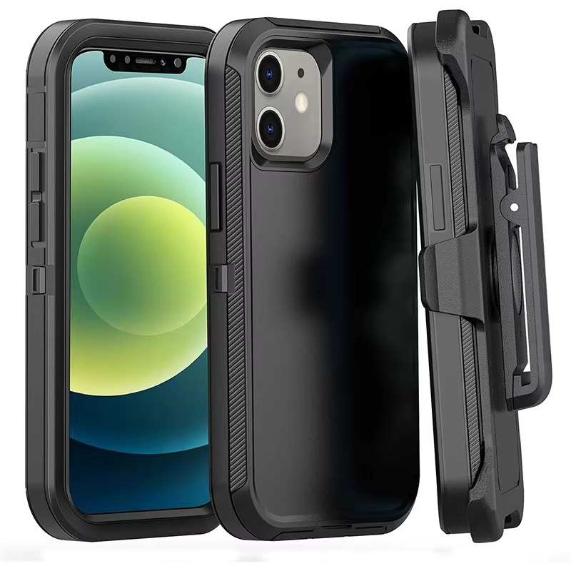 Robust Apple iPhone Case, MagSafe Compatible, Camera Lens and Screen Protection, Ultra Thin, Shockproof, Magnetic, Full All Around Protection, 3-in-1 Dustproof Armor Cover