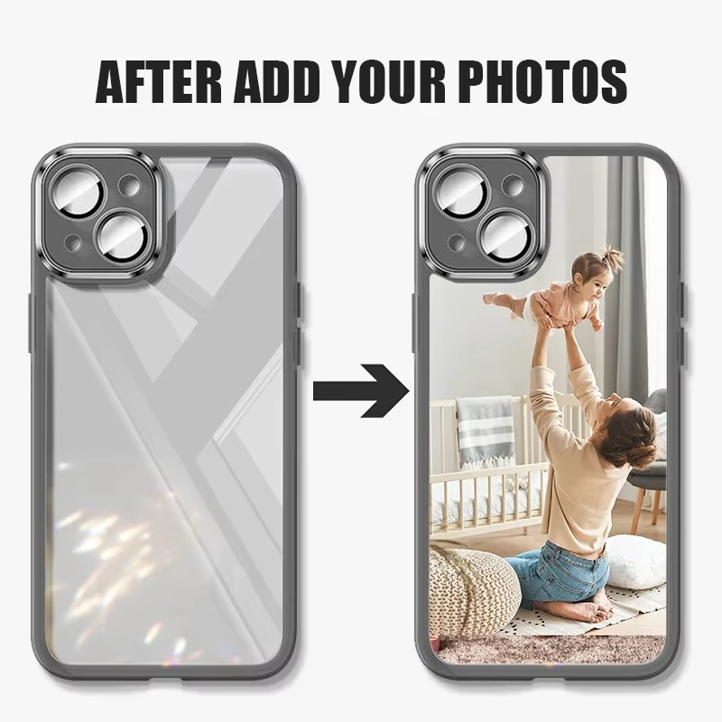 Premium Apple iPhone Case, MagSafe Compatible, Camera Lens and Screen Protection, Ultra Thin, Shockproof, Magnetic, Full All Around Protection, Custom Photo TPU Cover